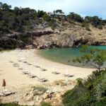 🌊 Descubre el paraíso de Cala Moli en Ibiza 🏖️ ¡No te lo pierdas!